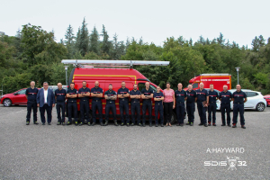 Le SDIS 32 poursuit son engagement en Gironde