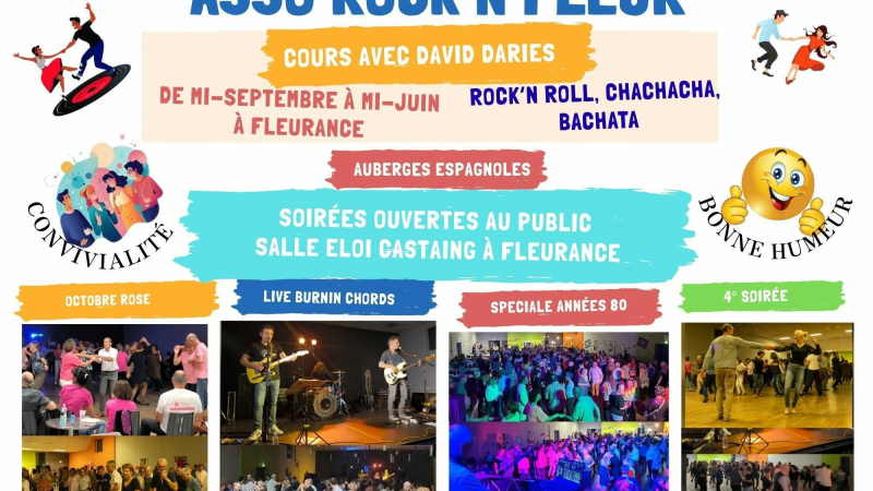 L'asso Rock'n Fleur