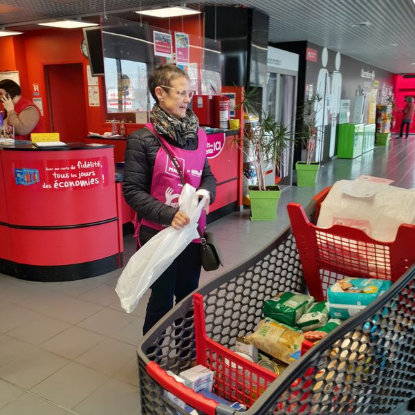 Claudine était à Carrefour