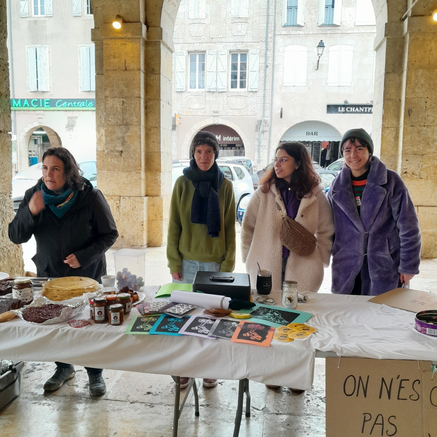 Stand tenu par Amnesty International